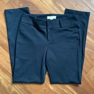 Michael Kors Black Knit Pants slim cut size 8